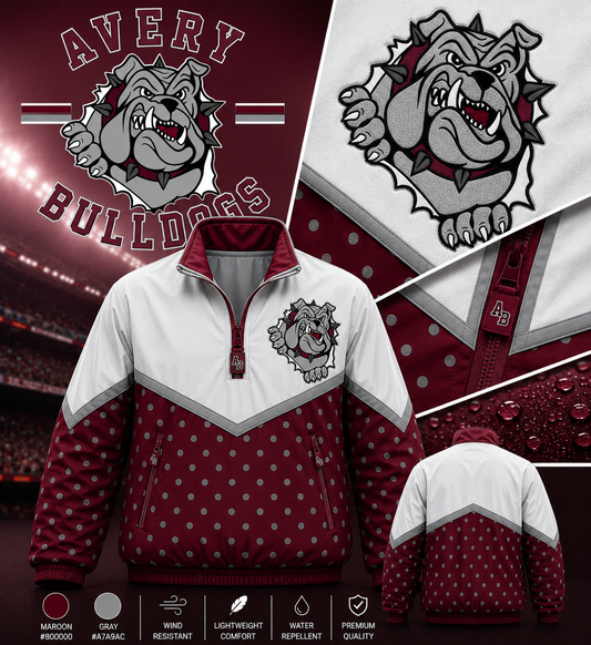 Avery Bulldog Windbreaker Jackets