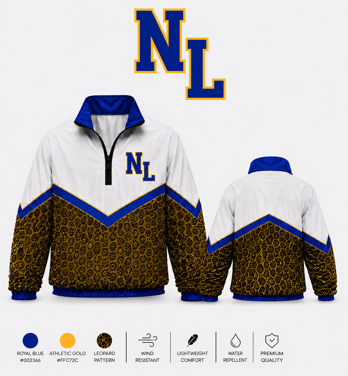 North Lamar Panthers Windbreakers