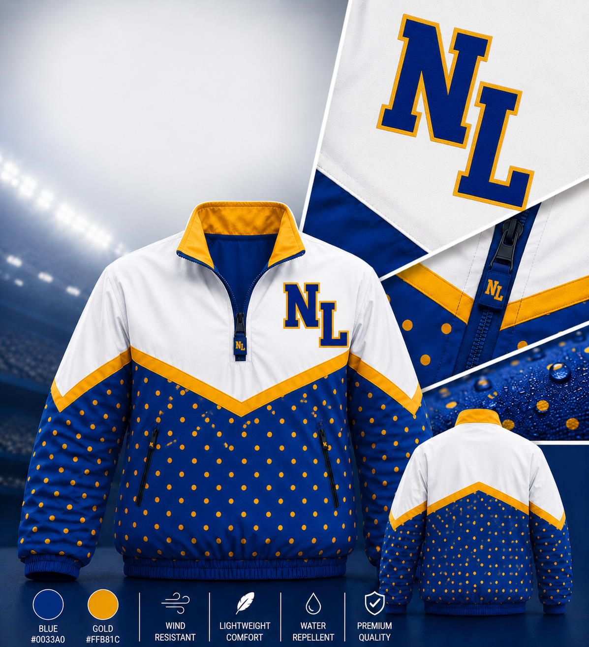 North Lamar Panthers Windbreakers