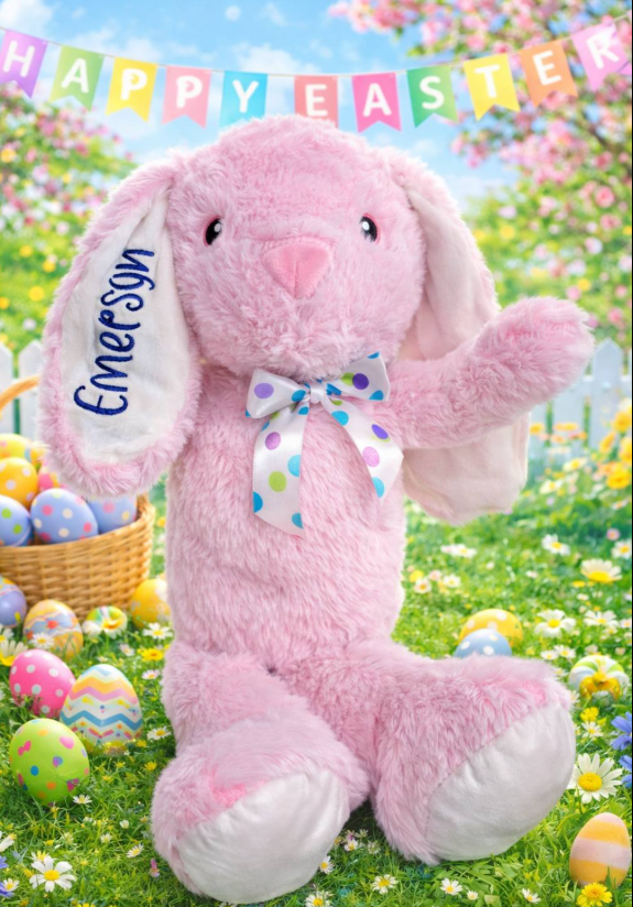 Embroidery bunny