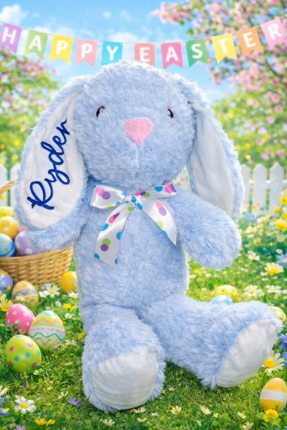 Embroidery bunny