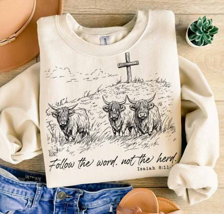 Follow the word not the herd