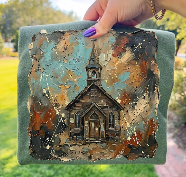 Brushstroke church